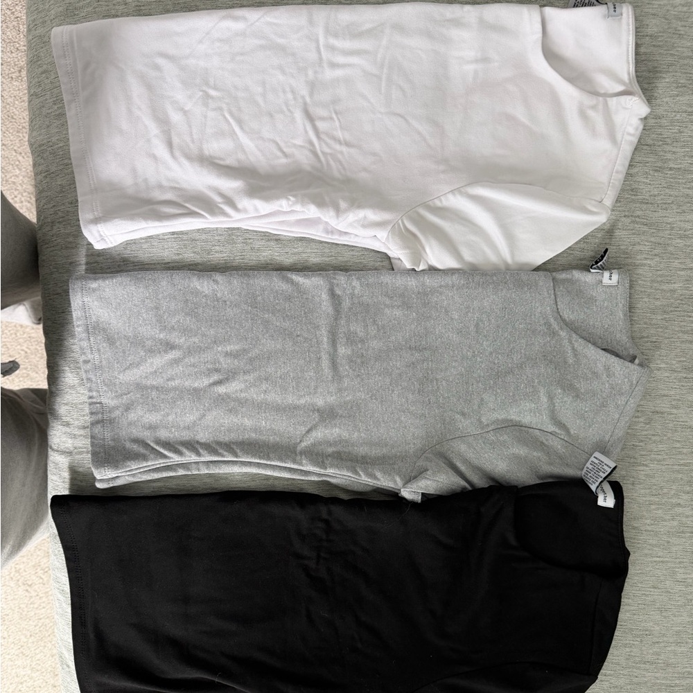 3 pack mini cotton t shirts women size M